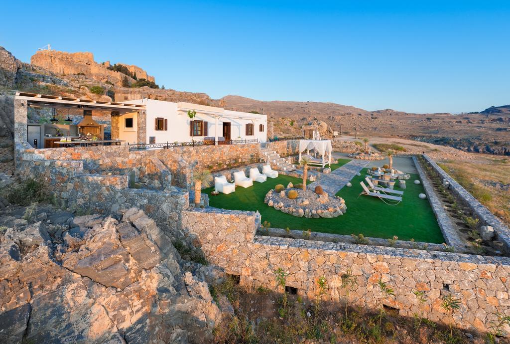 Lindos Vigli Private Villa Exterior foto