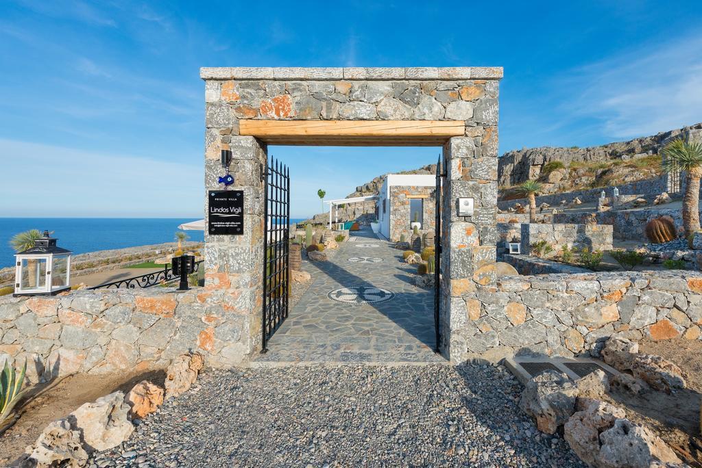 Lindos Vigli Private Villa Exterior foto