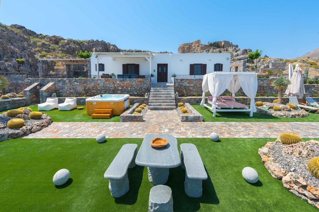 Lindos Vigli Private Villa Exterior foto